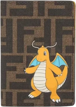 Fendi x FRGMT x Pokemon FF Fabric Card Holder